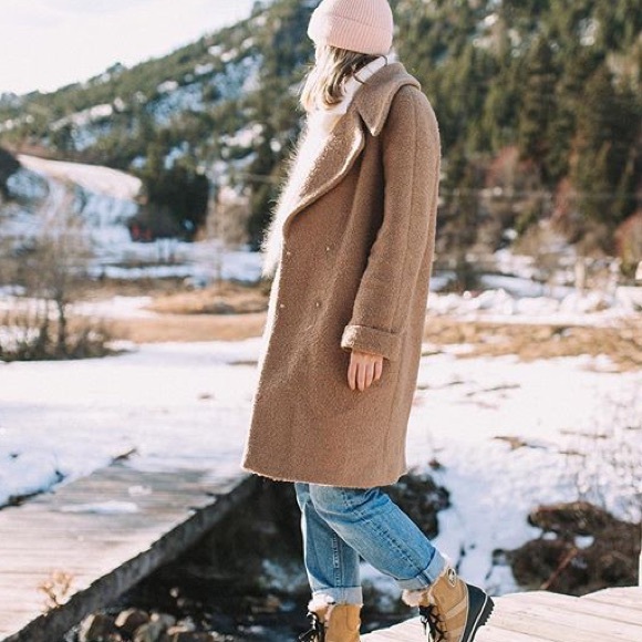 ASOS Jackets & Blazers - ASOS Coat in Oversized Fit with Turn Back Cuff